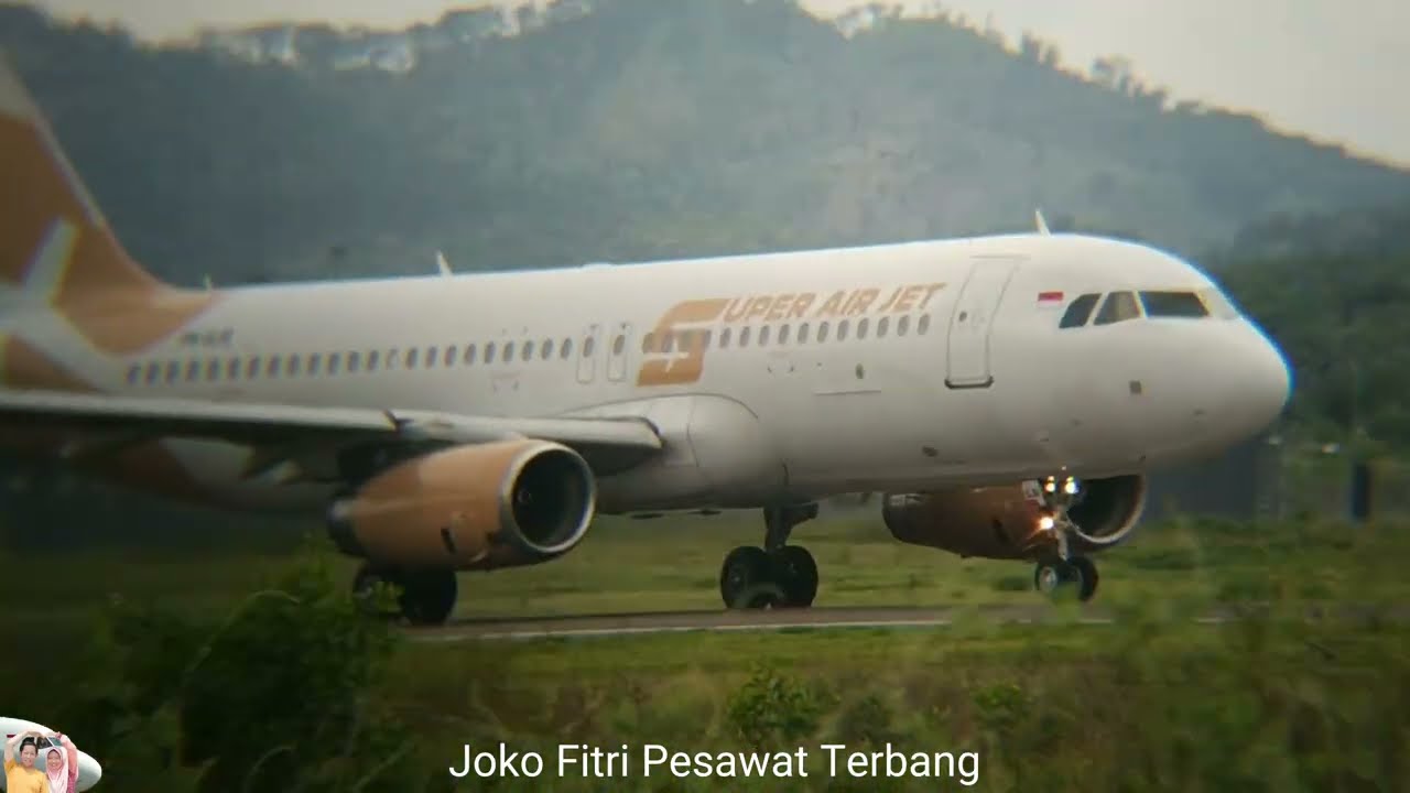 Bandara Dhoho Kediri - Super Air Jet Take Off 7 Januari 2026