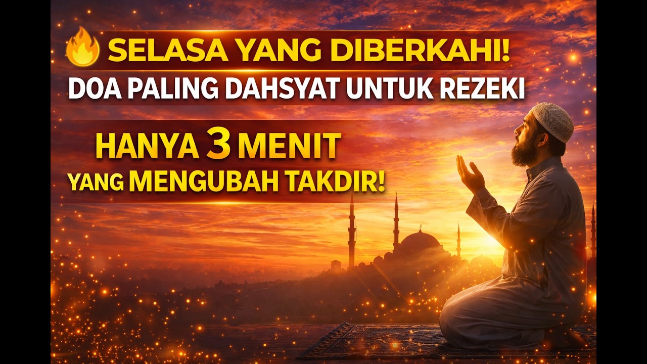 DOA SELASA PENARIK PEMBELI! 3 Menit Mustajab, Pelanggan Datang Tanpa Henti!