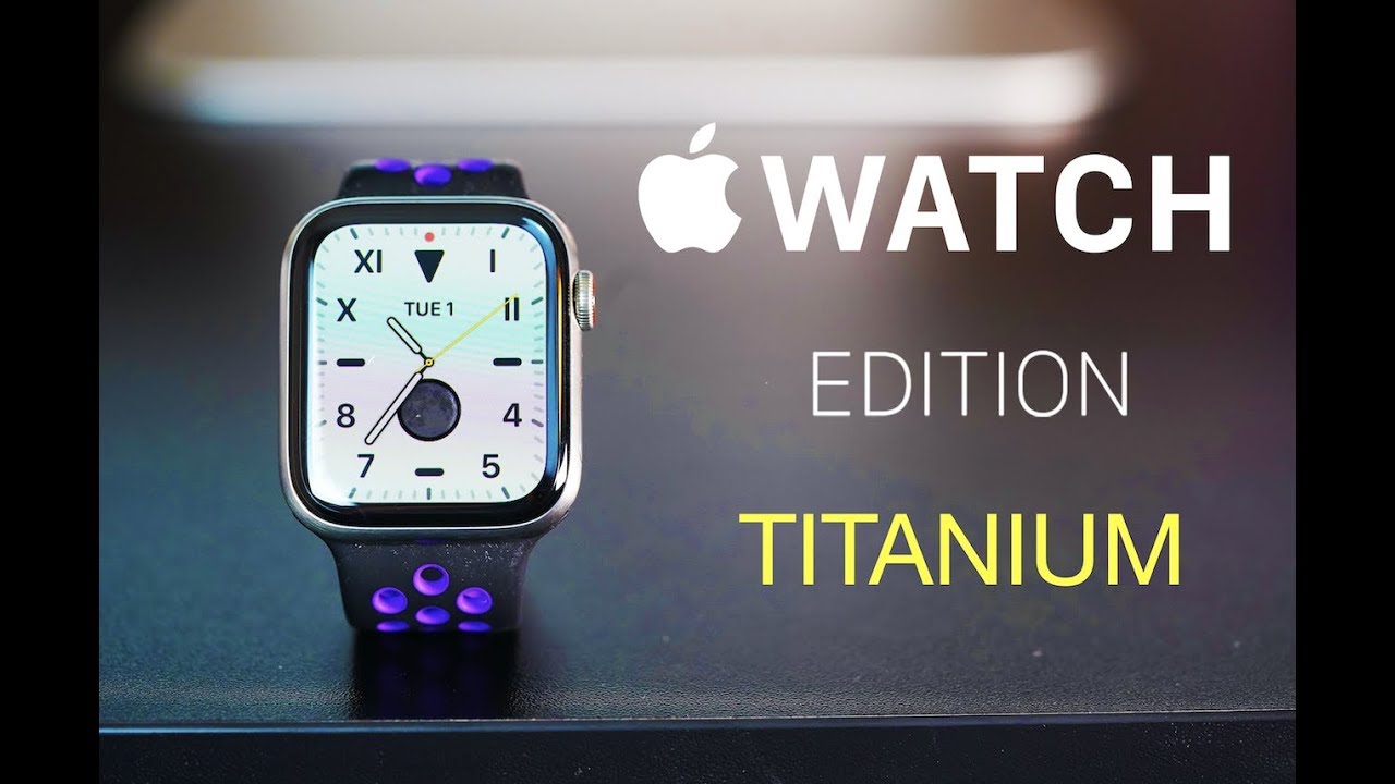 Apple Watch Edition Series 5 Titanium ASMR Unboxing and Review / Durable & Luxurious!