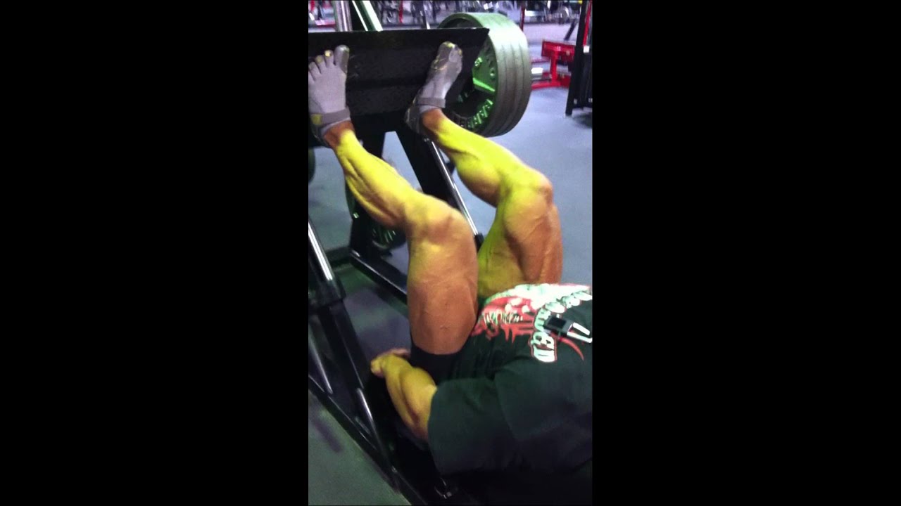 Daniele Seccarecci - 100 reps leg press