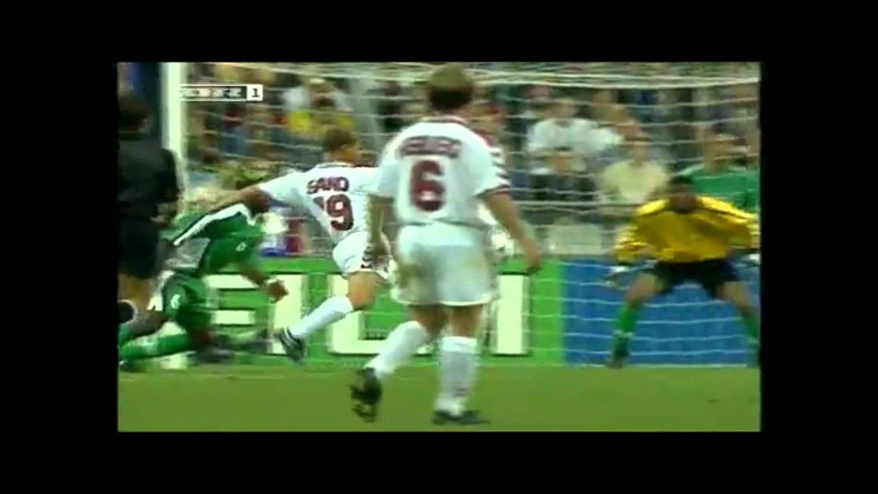 Michael Laudrup assist vs Nigeria