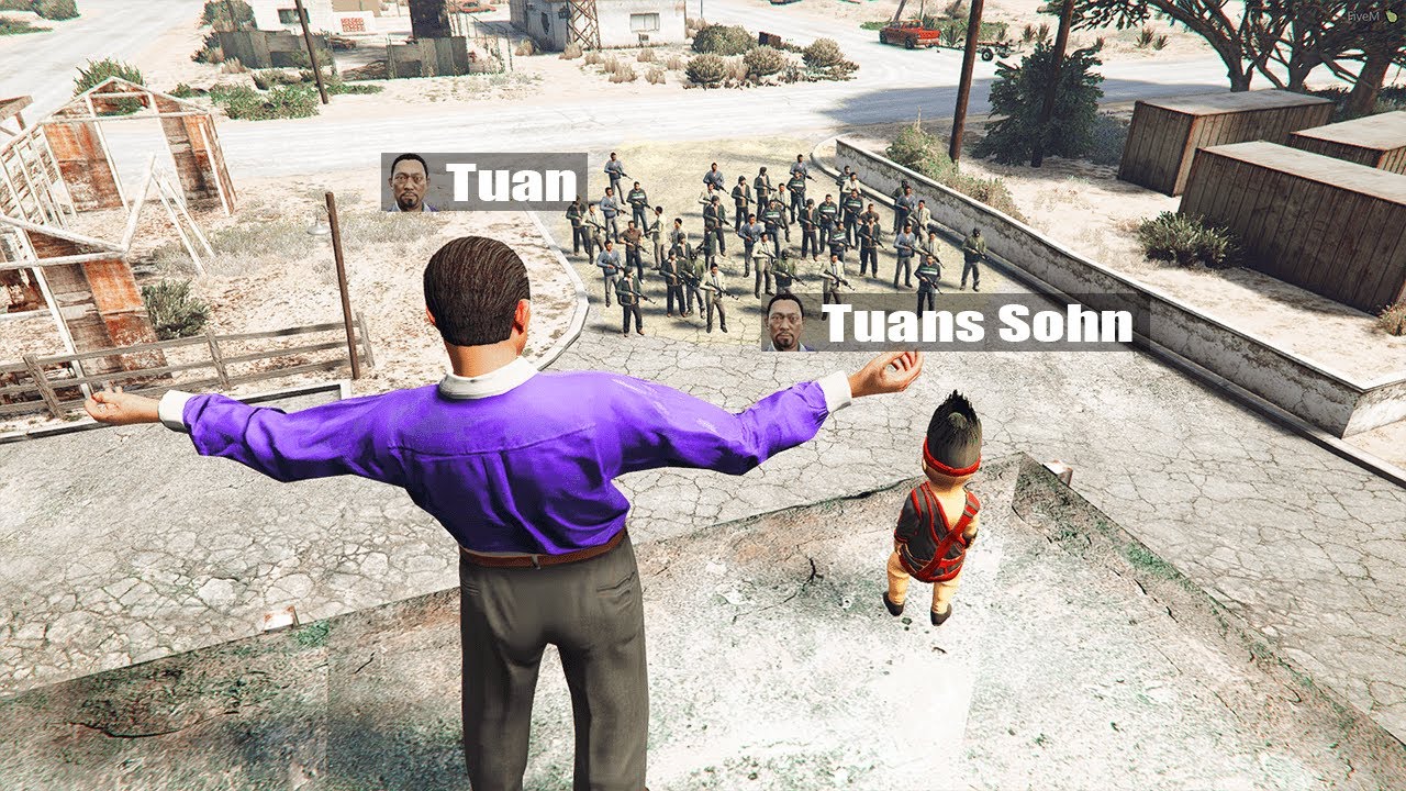 TUAN BILDET seinen SOHN aus in GTA 5 RP