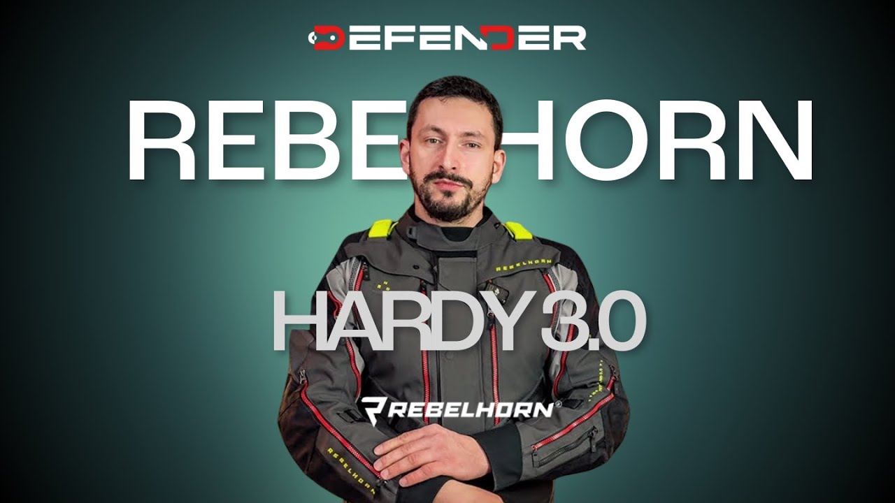 Rebelhorn Hardy 3.0 | Nowa generacja motocyklowej odzieży turystycznej | PREMIERA 2025