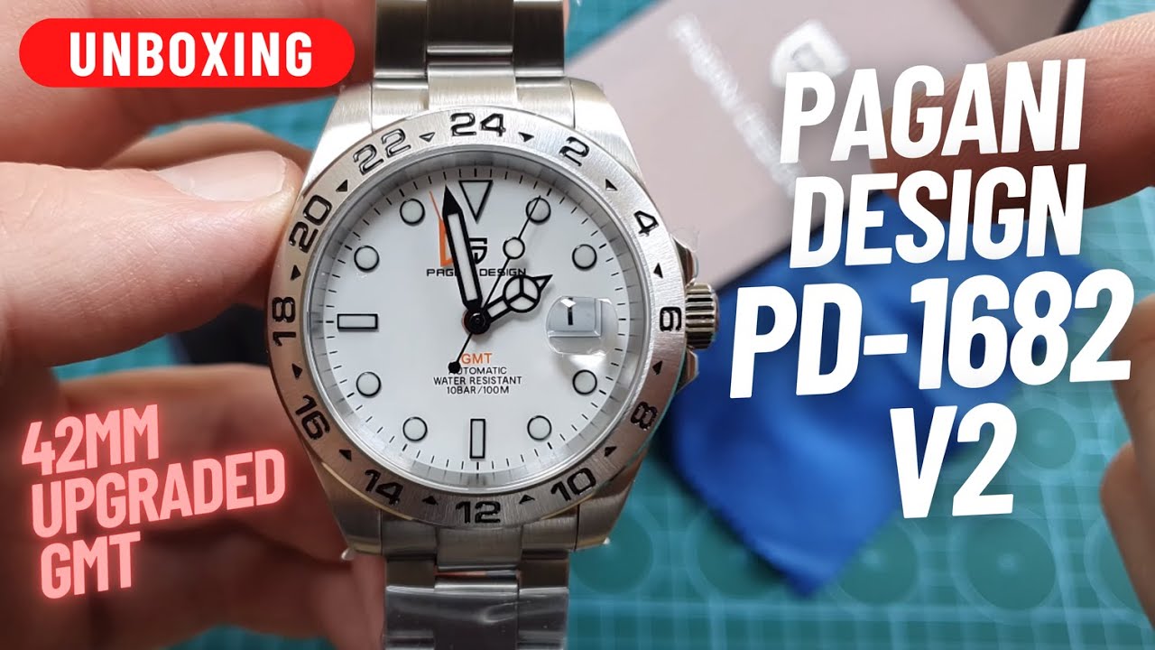 THE BEST VALUE EX2 HOMAGE? UNBOXING: PAGANI DESIGN PD-1682 V2 42MM GMT SAPPHIRE AUTO