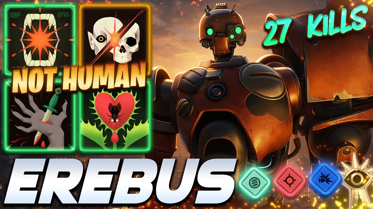 Erebus Bebop 27 KILLS NOT HUMAN - Deadlock Pro Gameplay & Guides [Watch & Learn]