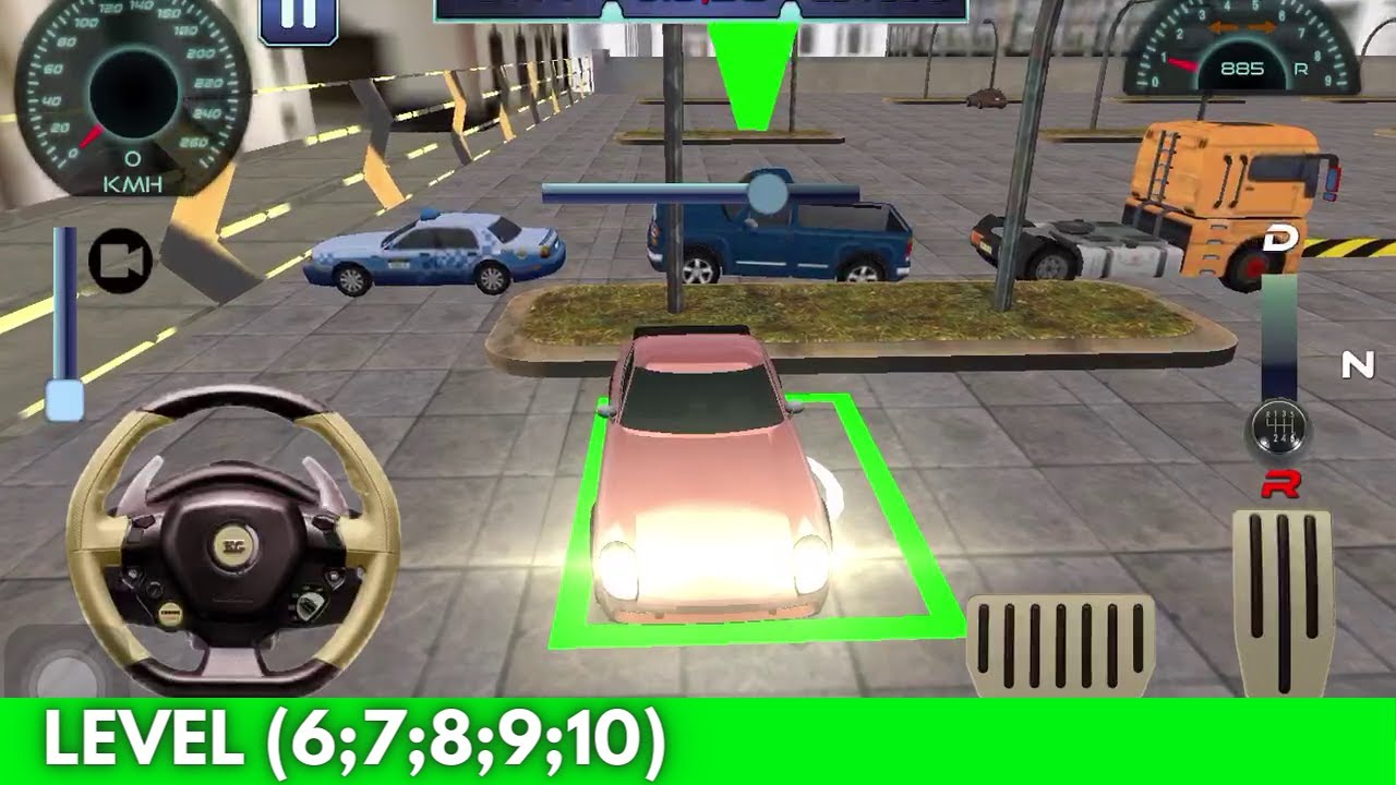 Car Parking   Pro Driver 2021 Level (6;7;8;9;10) City 01 gameplay