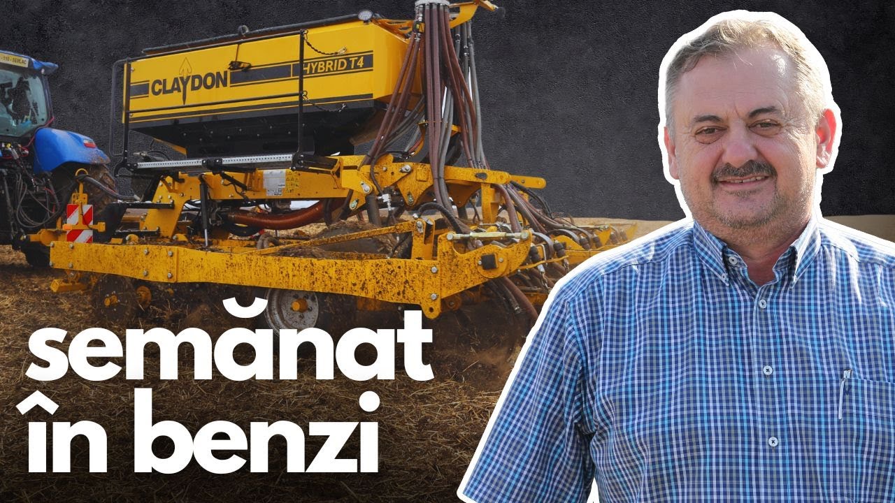 Semănătoarea în benzi Claydon T4 în teste în ferma lui Dan Herțeg. Merită schimbarea?