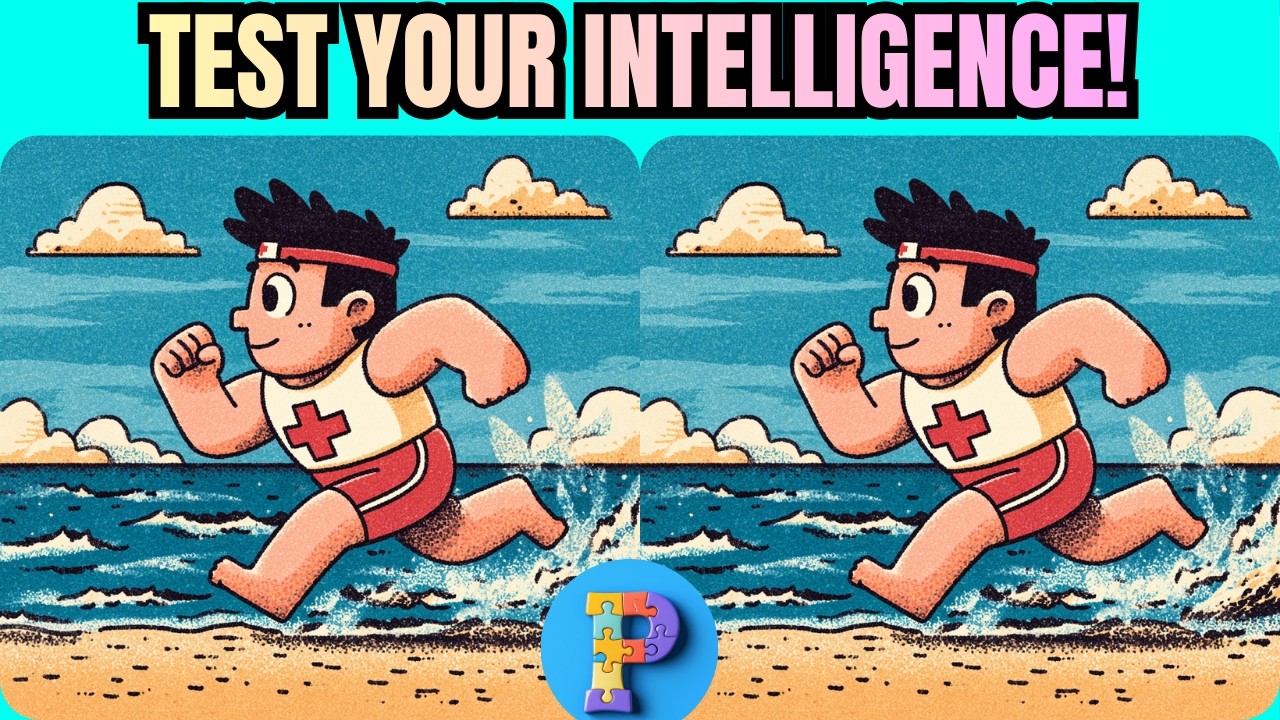 Spot The Difference!🧩 Just How Smart Are You?! 🧩 Can you find all five?