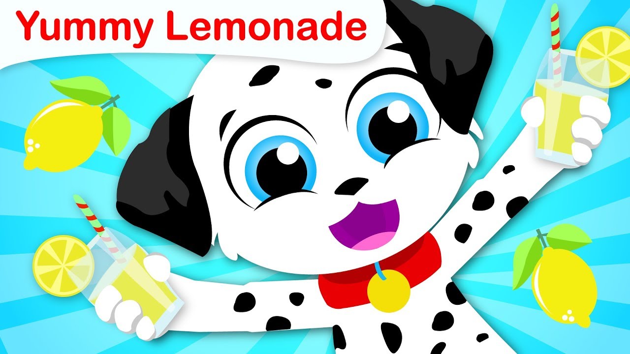 3 Little Puppies | Yum Yum Lemonade | Nursery Rhymes and Fun Songs for Kids by Little Angel
