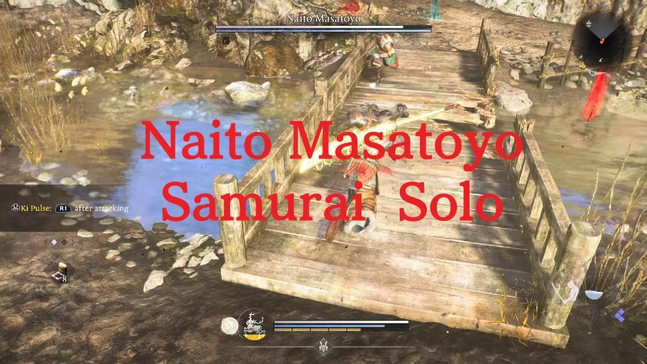 Nioh 3 Naito Masatoyo Samurai Solo