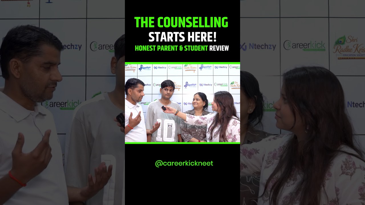 NEET Counselling Journey Starts Here! 🚀 Real Student Review Free Counselling at Kanpur office