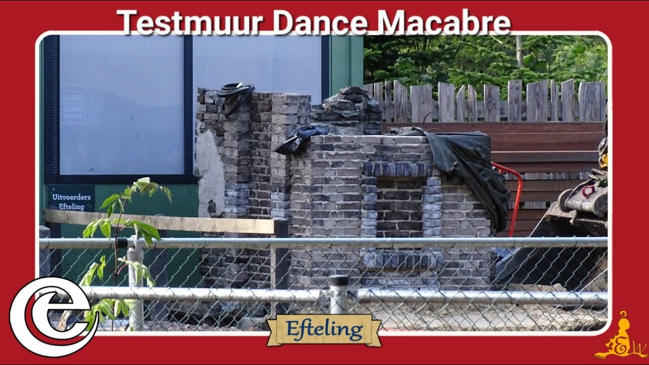 [#Efteling] TESTMUUR voor Danse Macabre?!