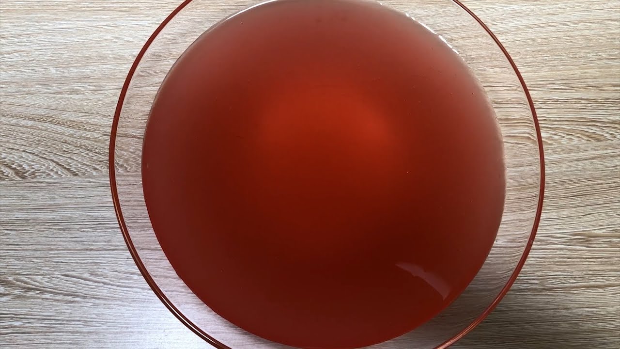 DIY Jelly Slime like jiggly slime, From Guar Gum & Water