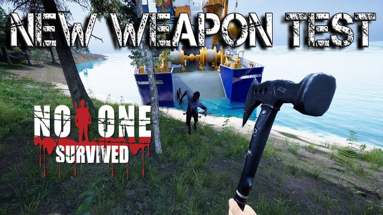 No One Survived Gameplay | Trying The NEW Improved WEAPONS @ A7 Bandit Camp Npc RESCUED | S2 Ep12
