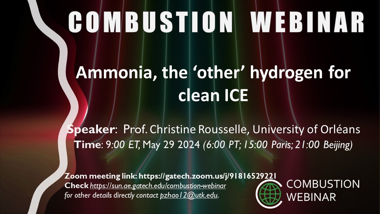 Ammonia, the ‘other’ hydrogen for clean ICE