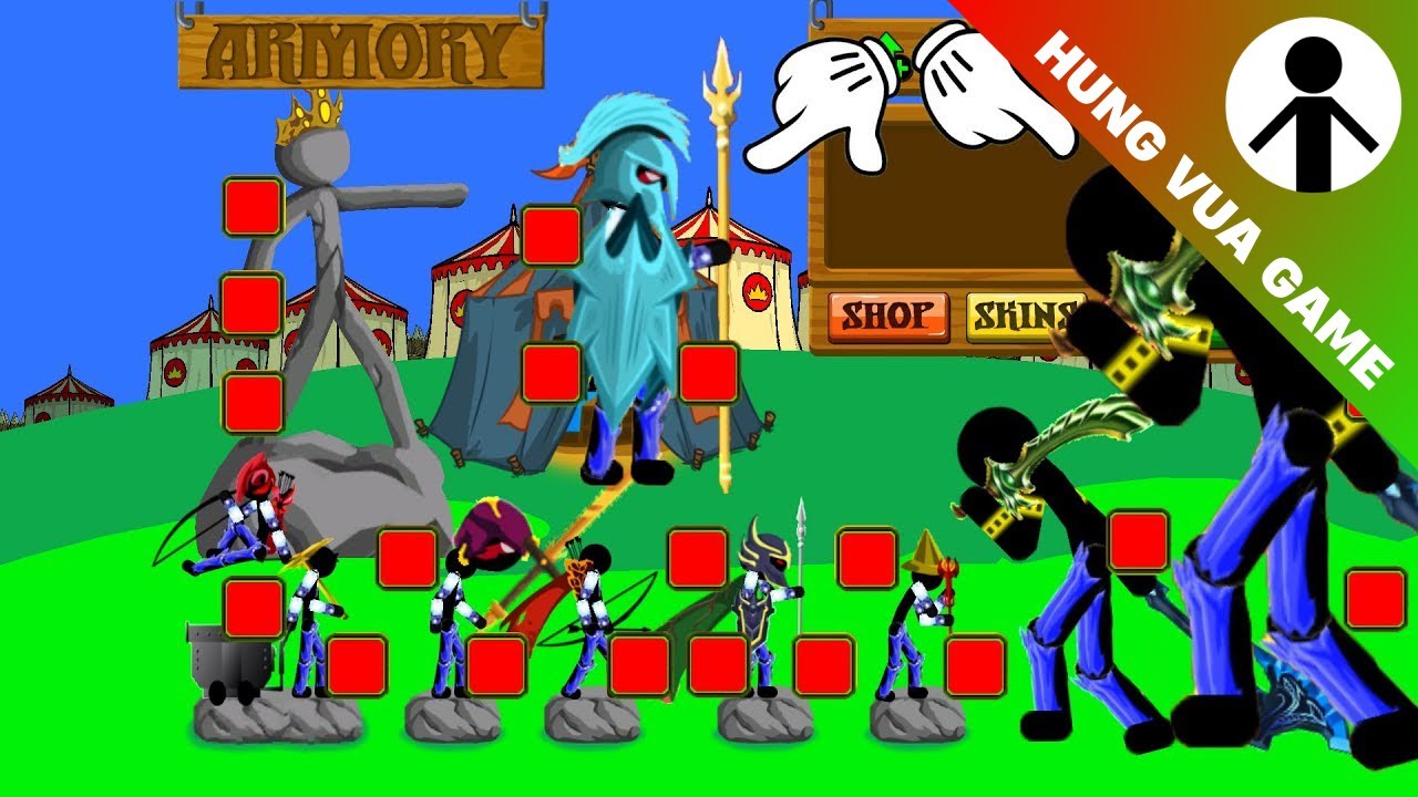NEW MODE UPGRADES THE PERFECT ARMY | STICK WAR LEGACY - Hung Vua Game
