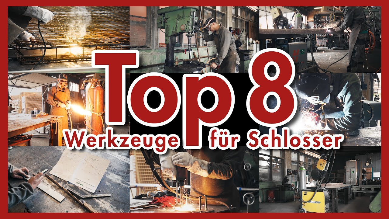 Die 8 wichtigsten Werkzeuge f&uuml;r Schlosser (ST&Uuml;SSI Showroom)