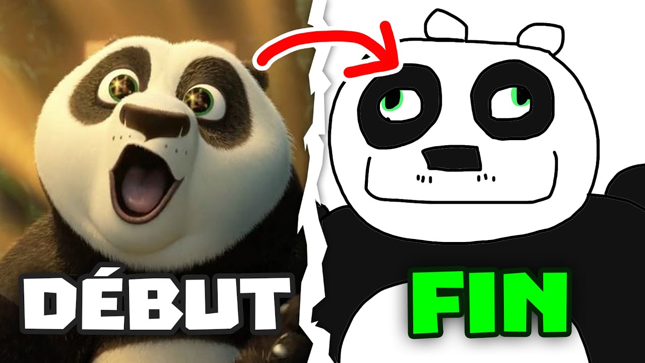 Kung Fu Panda 1 expliqué par un Débile