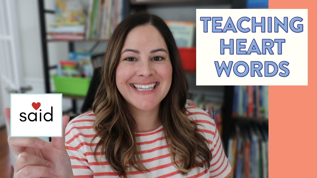 How to Teach Heart Words in K-2 // Tips for teaching high frequency or sight words