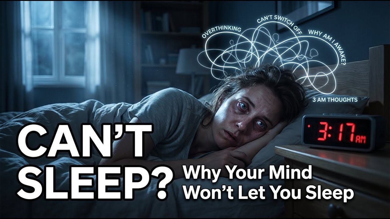 Why Overthinkers Can’t Sleep at Night (The Psychology Behind It)
