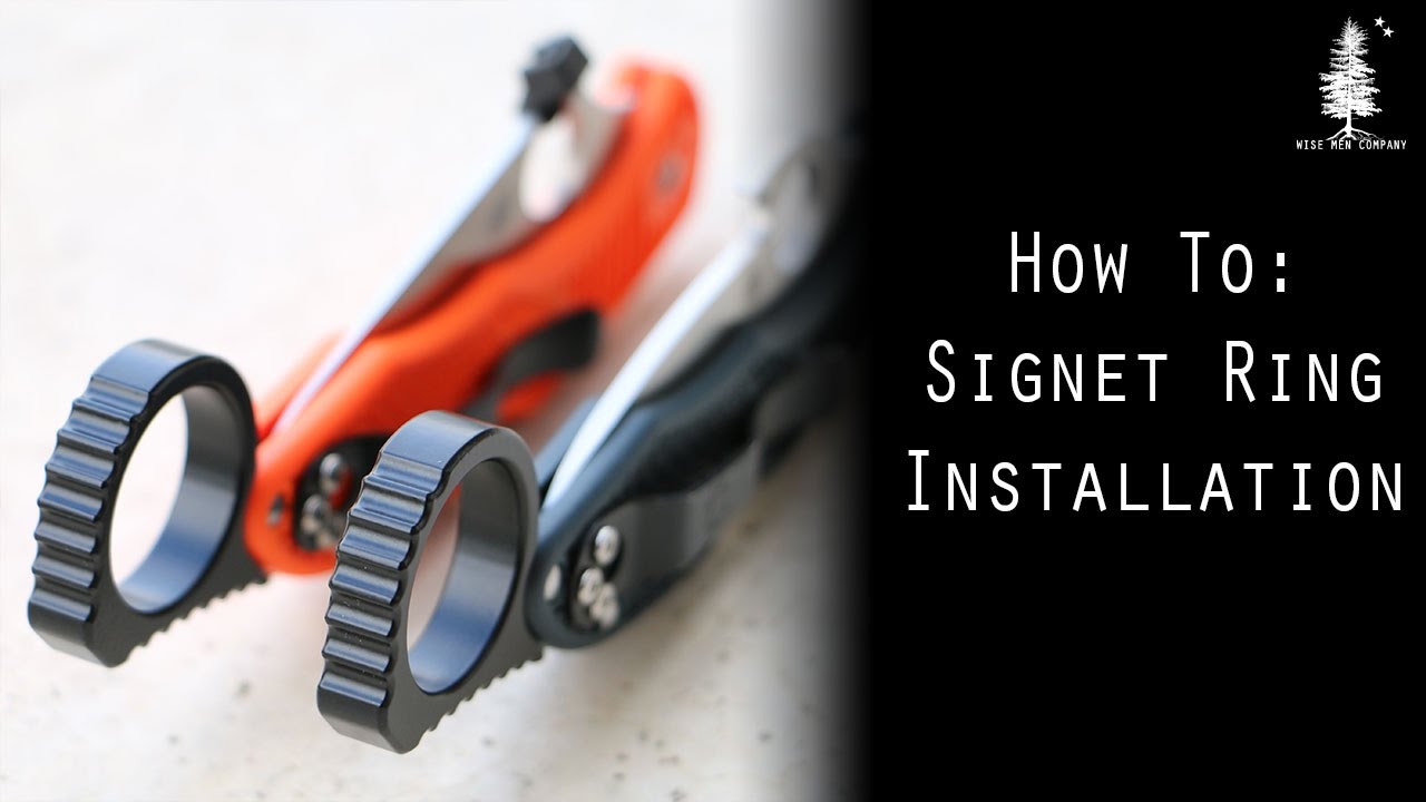 Signet Ring Installation