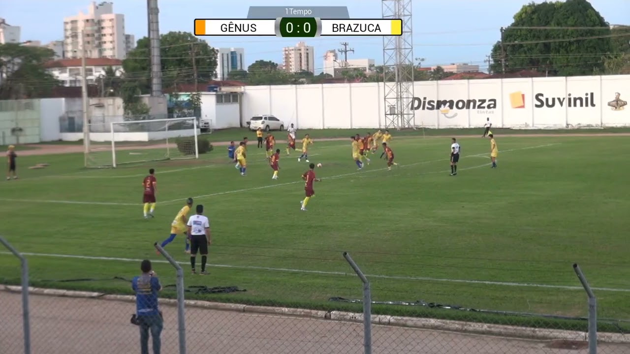 PRIMEIRO TEMPO SUB17 BRAZUCA X GENUS RONDONIENSE 2025