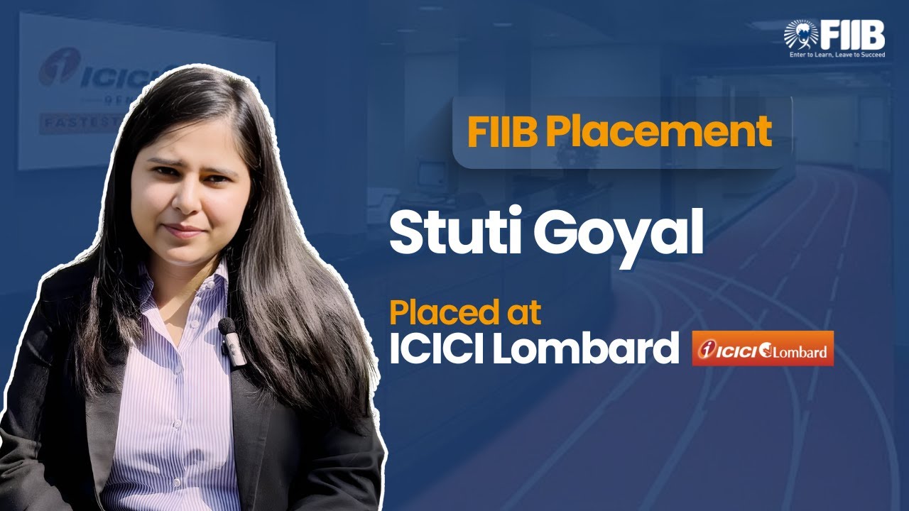 Secrets to Cracking ICICI Lombard Placement &ndash; Stuti Goyal Reveals All #fiib #placement