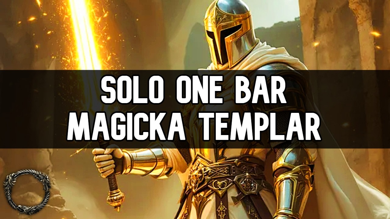ESO - Solo One Bar Templar Build for Update 49 ⭐