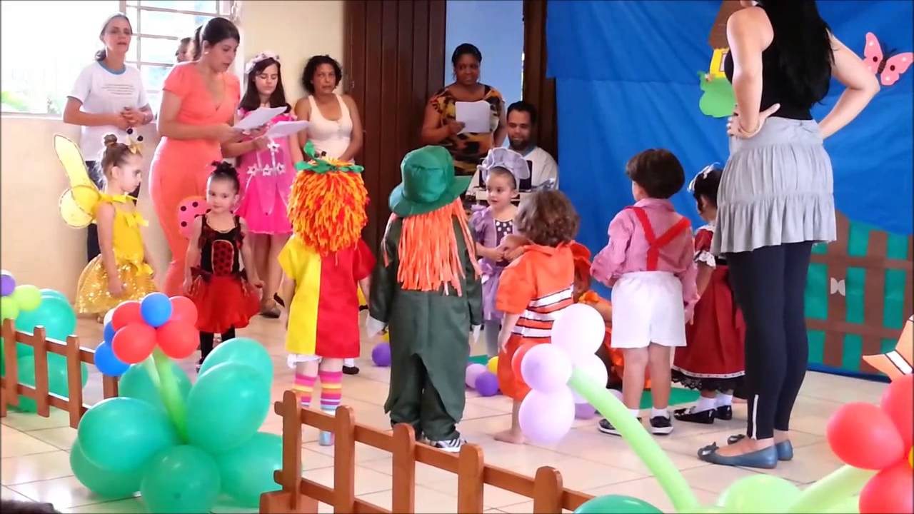 Teatro Colégio Sta Rita - Sítio do Pica Pau Amarelo - Maternal II Alegria