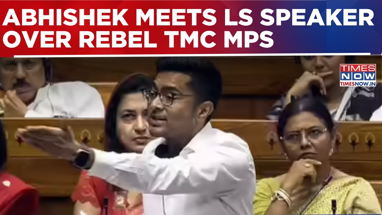 Abhishek Banerjee Leads TMC Delegation To LS Speaker, Seeks Action Against Rebel MPs Amid Split Row
