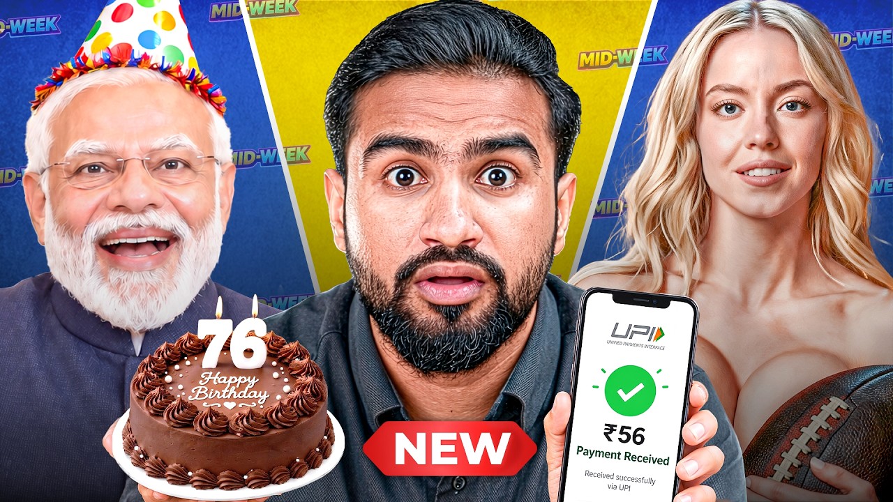Modi&rsquo;s Birthday, Sydney Sweeney Campaign, UPI Charges & Gurgaon Biker Case | Midweek