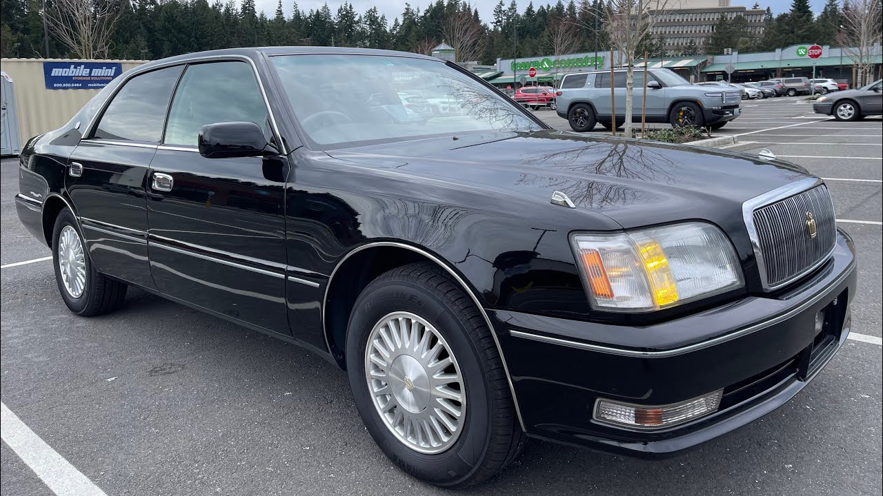 1996 Toyota Crown Majesta 1UZ-FE V8 Type -C JDM RHD USA walk around