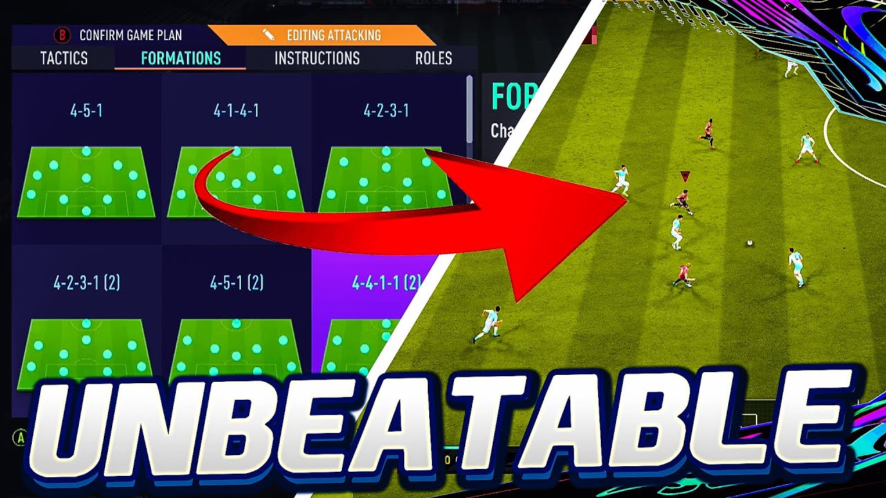 FIFA 21 | *NEW UNBEATABLE* 4411 POST PATCH CUSTOM TACTICS/INSTRUCTIONS - FIFA 21 ULTIMATE TEAM
