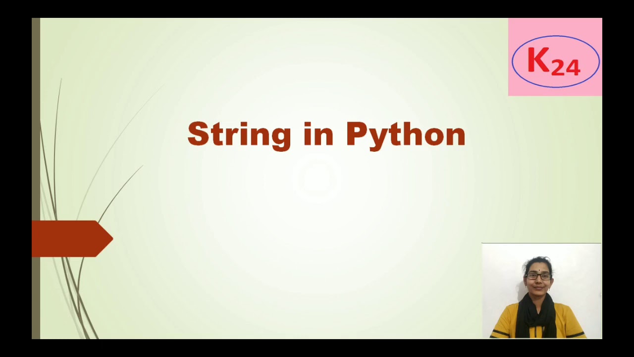 String in Python| Basic operations on string|Indexing in python