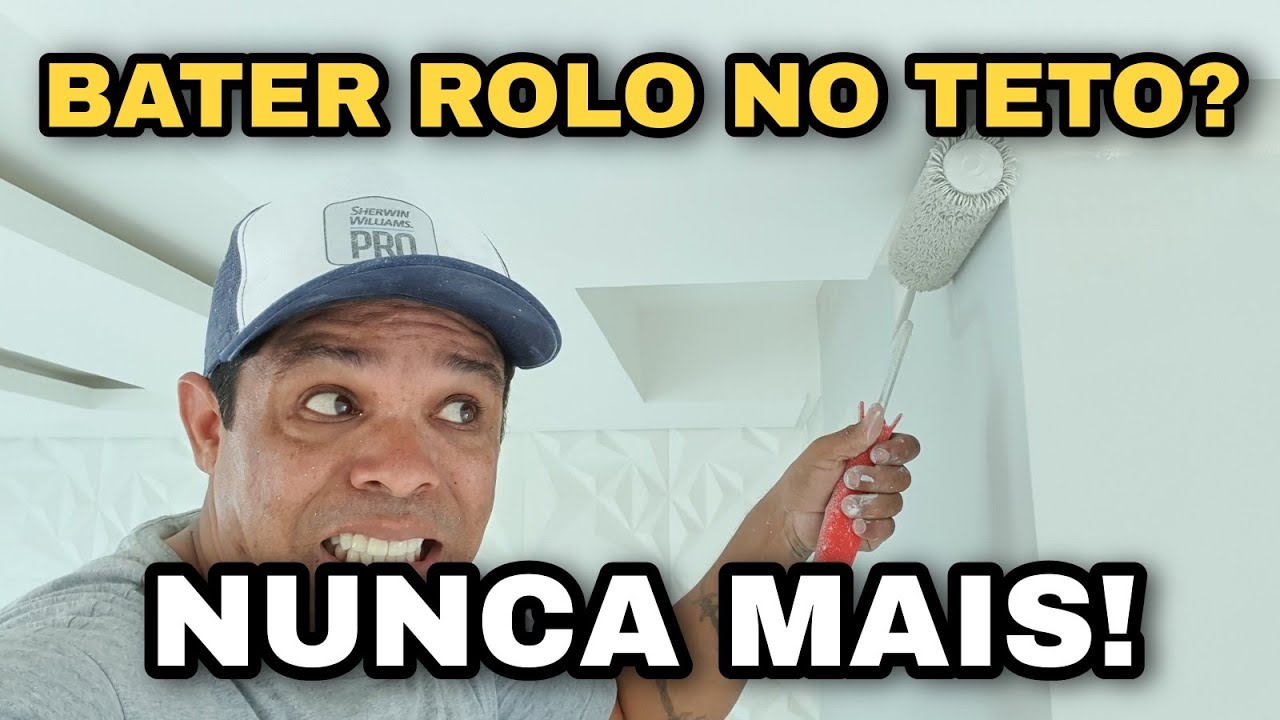 Pintar e Recortar | Evite bater rolo no teto!