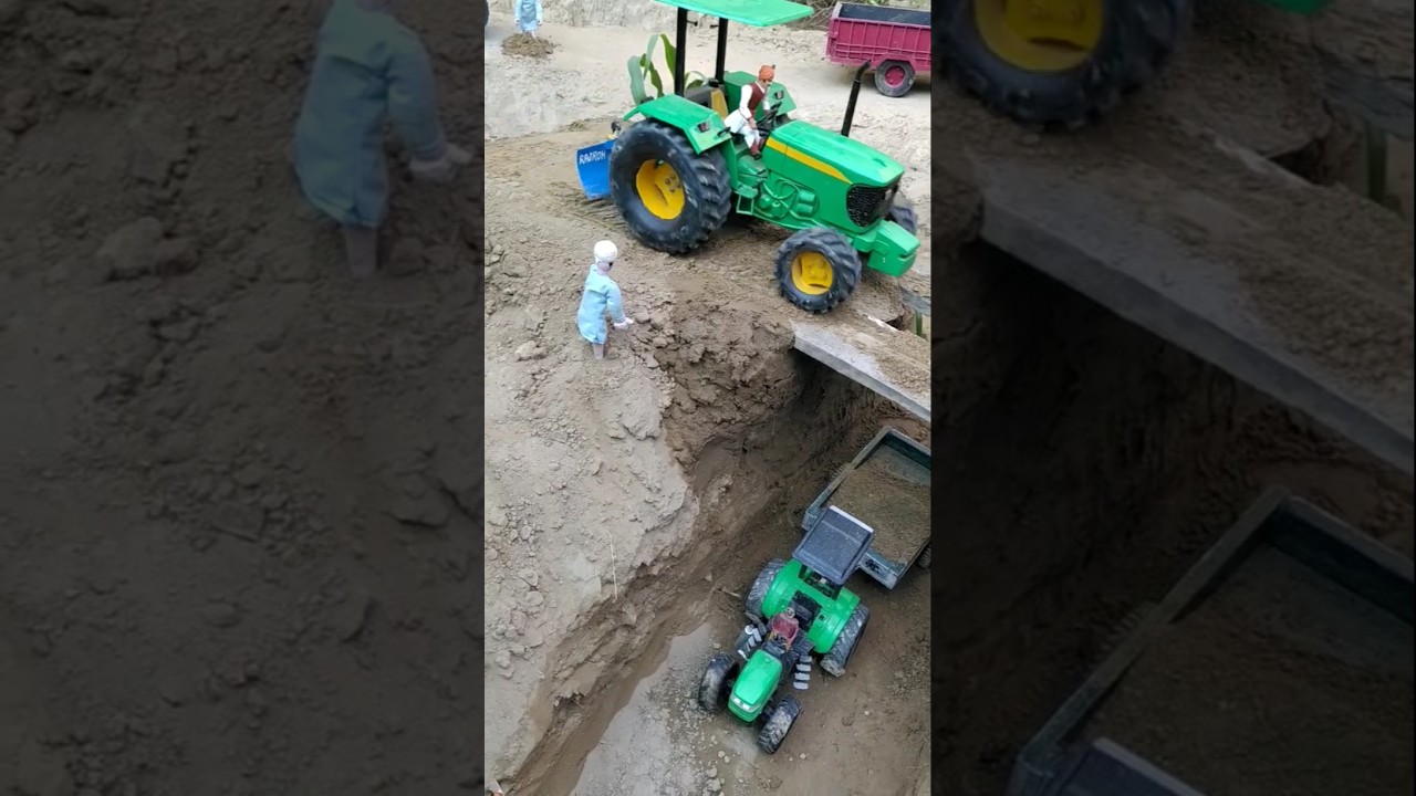 ok Mama khet mein hard work #labour #driver #tractor