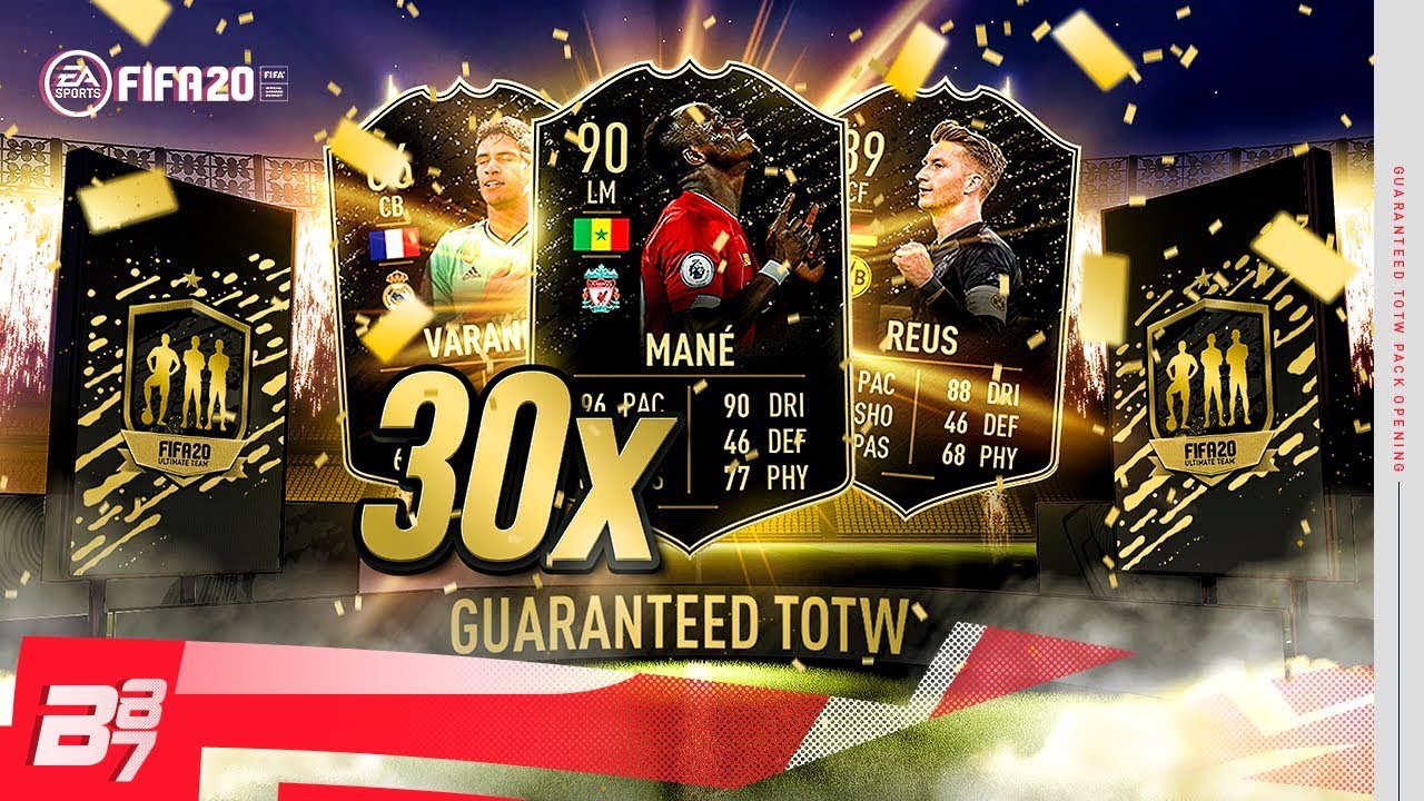 INSANE TOTW! 30 TOTW PACKS WITH CASTRO1021! | FIFA 20 ULTIMATE TEAM