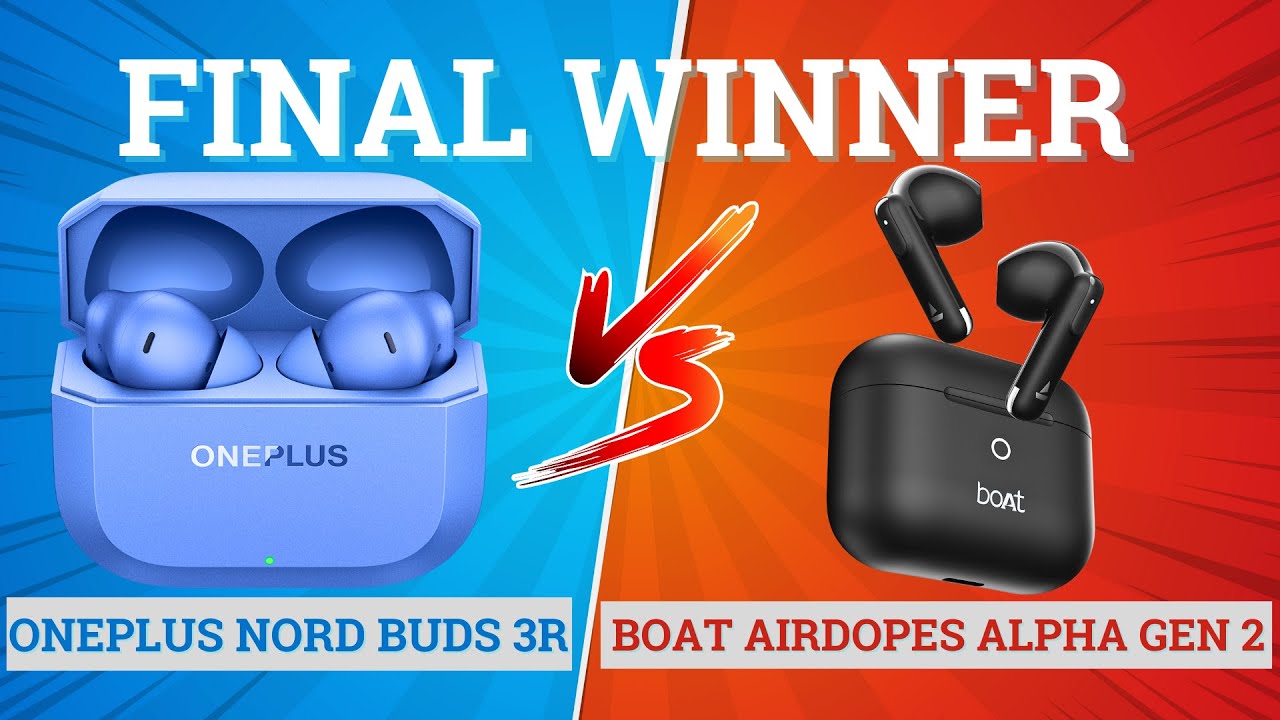 OnePlus Nord Buds 3r против BoAt Airdopes Alpha Gen 2 ⚡ Полное сравнение ⚡ Лучшие для музыки, бас...