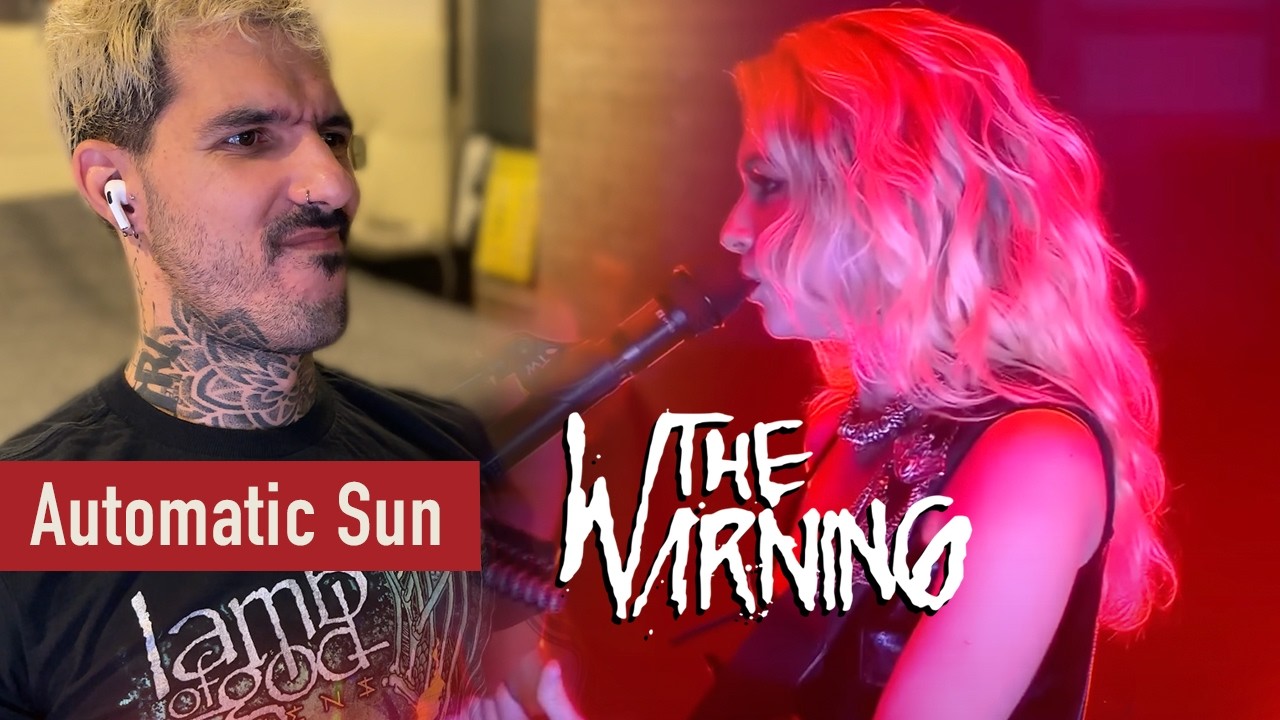 THE WARNING Absolutely Killed It At the MTV EMAs Performance Of Automatic Sun | #18