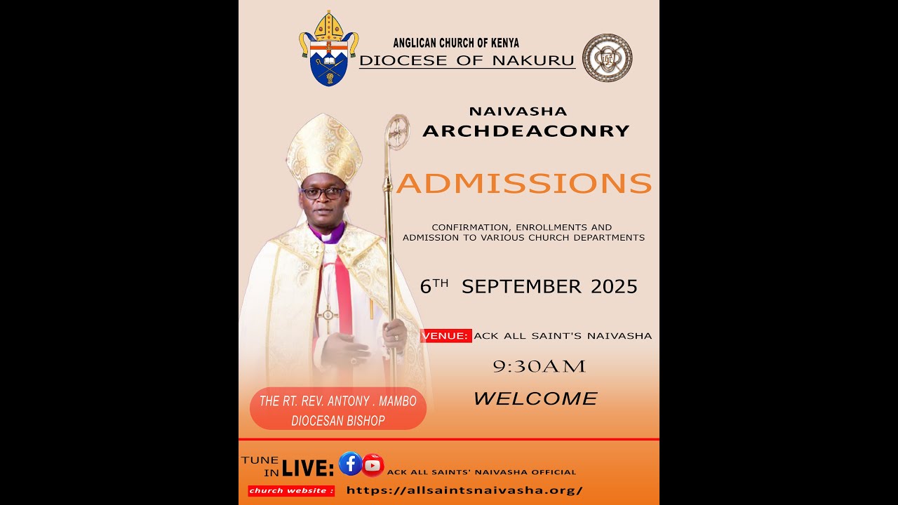 NAIVASHA ARCHDEACONRY ADMISSIONS