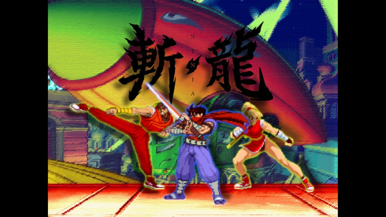 Guy & Maki VS. Strider Hiryu