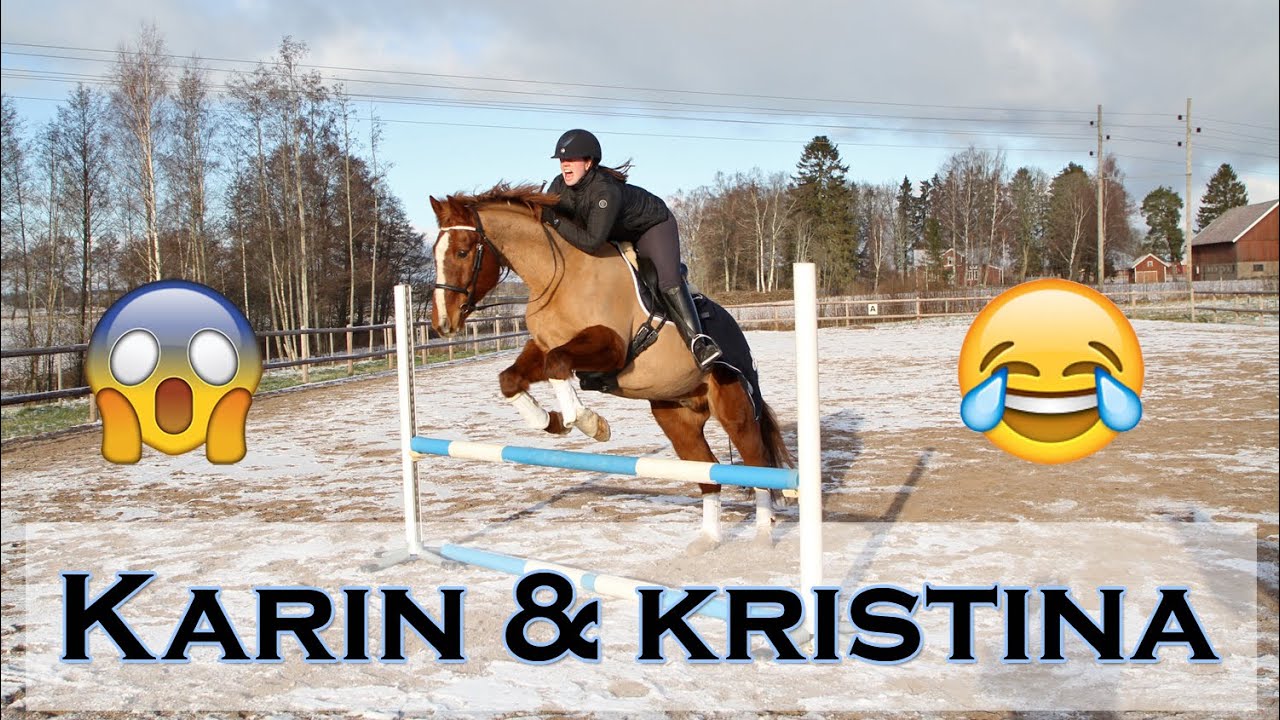 DRESSYRRYTTARE TESTAR HOPPNING...