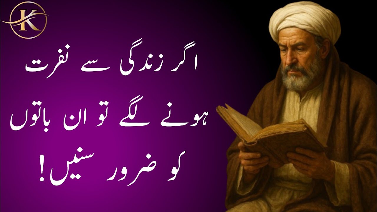 Agar zindagi Se Nafrat Hone Lage To | Motivational Urdu Quotes | Urdu Adabiyat | Golden Line's 