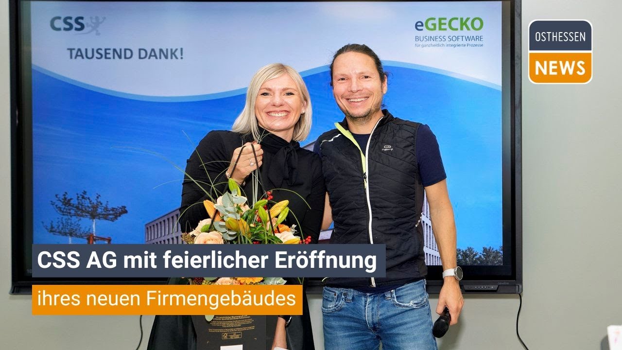 KÜNZELL: CSS AG mit feierlicher Eröffnung ihres neuen Firmengebäudes