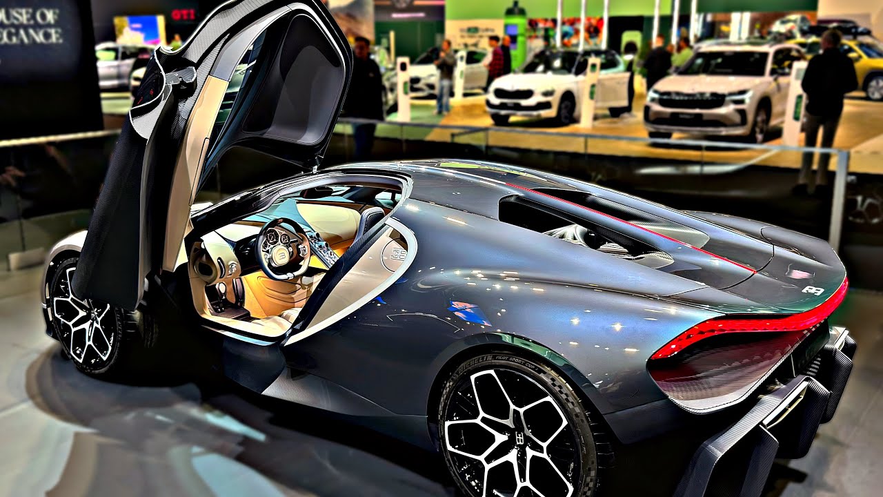 Новый Bugatti Tourbillon 2026 | Гибридный гиперкар с двигателем V16 мощностью 1800 л.с.