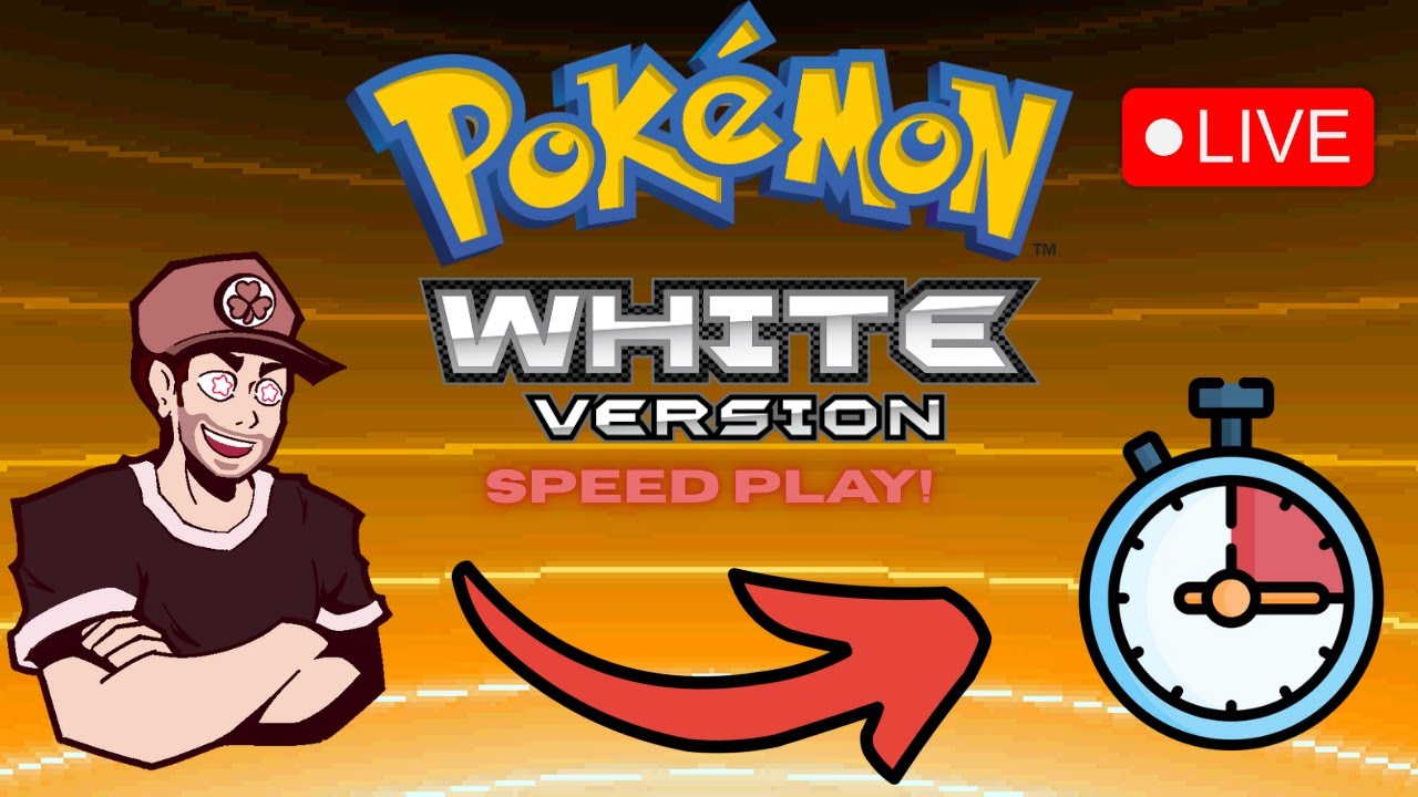 Pokemon White Speed Play ✨