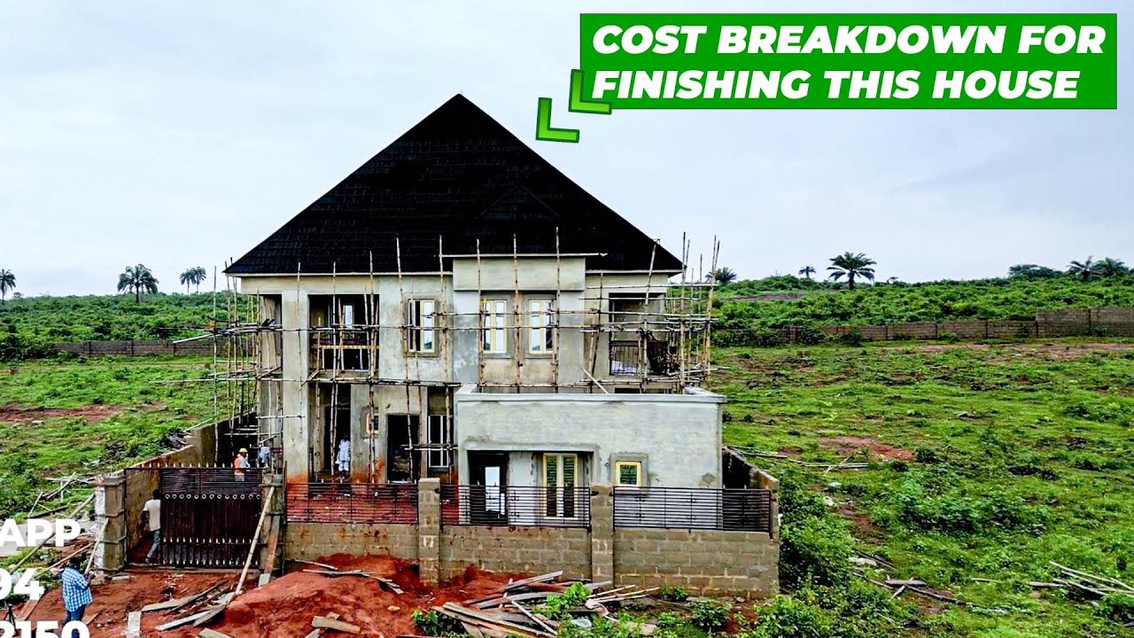 COST OF FINISHING AN 8 BEDROOM DUPLEX IN NIGERIA🇳🇬