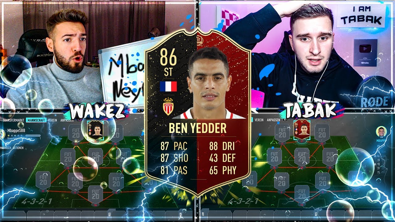 FIFA 20: BEN YEDDER Inform Squad Builder Battle 🔥🔥 IamTabak vs Wakez