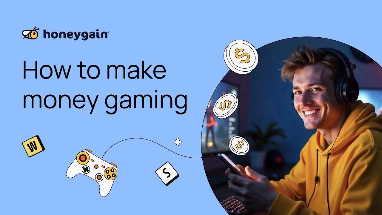 Как заработать деньги в играх | Приложение Honeygain