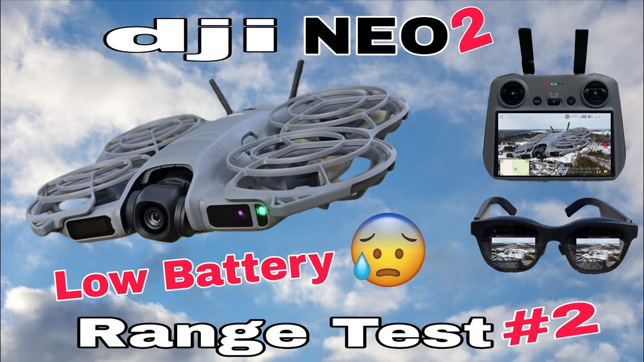 Dji NEO 2 - Range Test #2 (Low Battery RTH) dji RC 2 Remote 